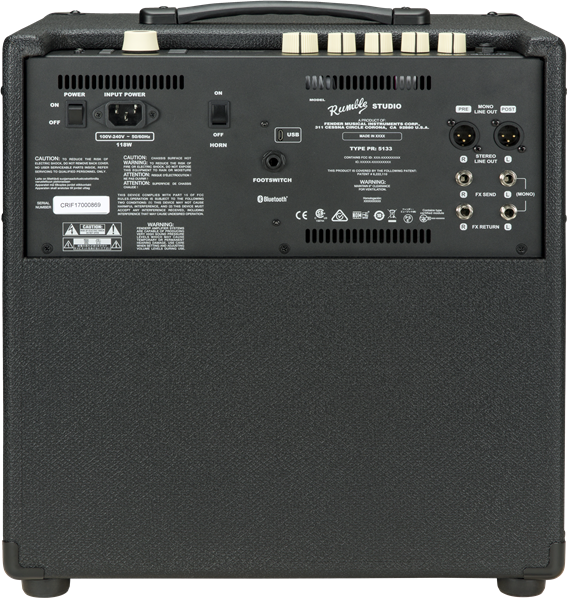 Fender Rumble Studio 40 bassforsterker