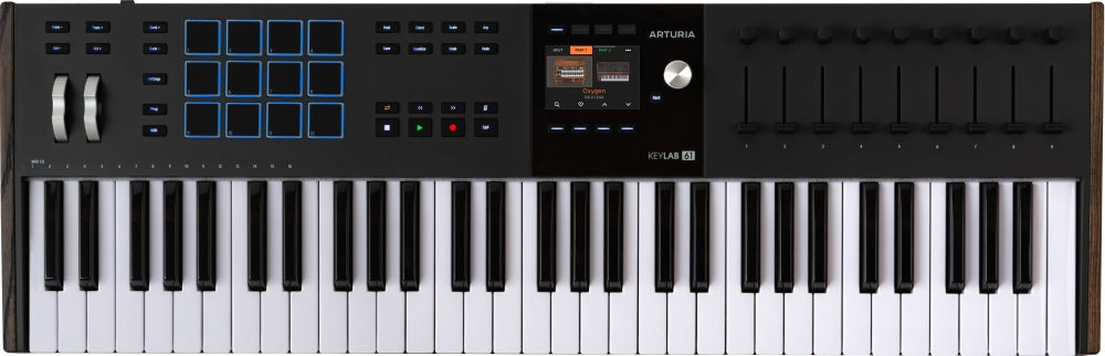 ARTURIA KeyLab 61 Mk3 MIDI-klaviatur (Sort)