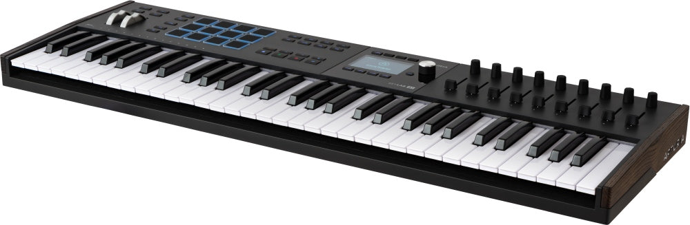 ARTURIA KeyLab 61 Mk3 MIDI-klaviatur (Sort)