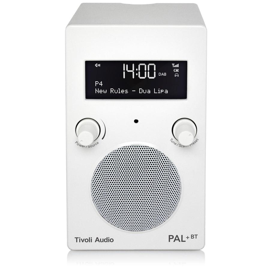 Tivoli Audio PAL+BT DAB+/ Bluetooth høyttaler (hvit)