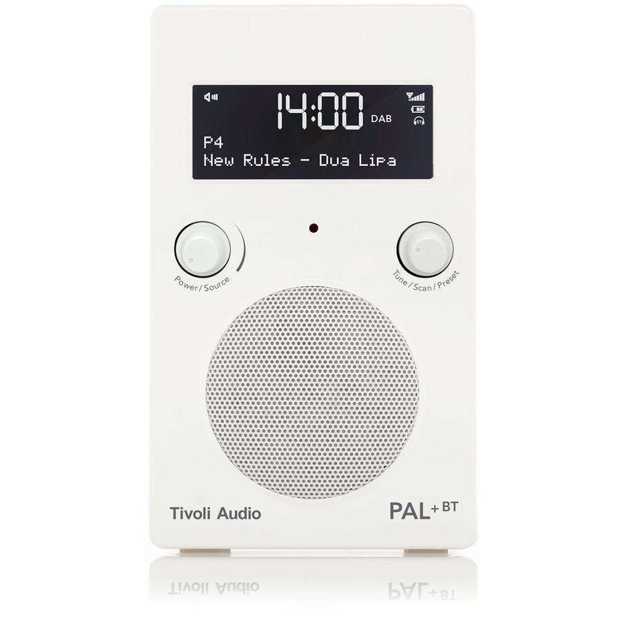 Tivoli Audio PAL+BT DAB+/ Bluetooth høyttaler (hvit)