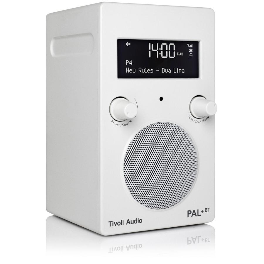 Tivoli Audio PAL+BT DAB+/ Bluetooth høyttaler (hvit)