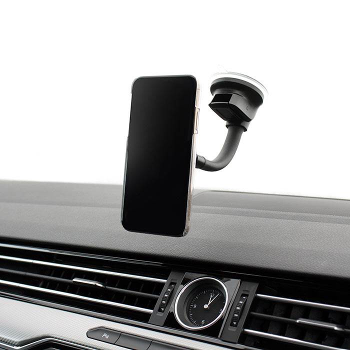 Magnetisk mobiltelefonholder med sugekopp for bil