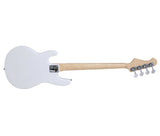 DiMavery MM-501 elektrisk bass (hvit)
