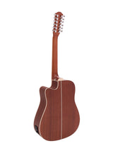 DiMavery DR-612 Western gitar 12-strengs - naturlig