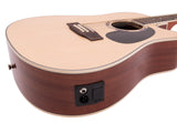 DiMavery DR-612 Western gitar 12-strengs - naturlig