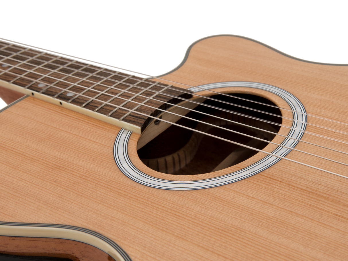 DiMavery CN-500 klassisk gitar, naturlig