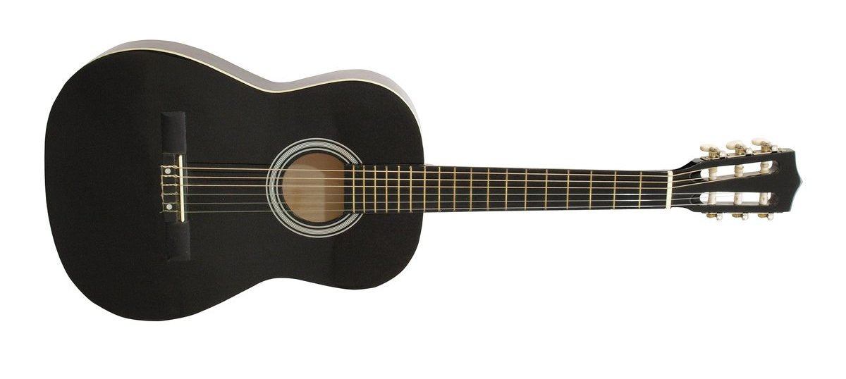 DiMavery AC-303 klassisk spansk gitar 3/4 (svart)