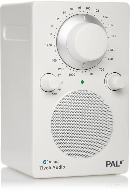 Tivoli Audio PAL BT Bluetooth høyttaler (hvit)