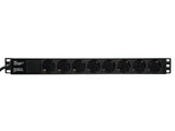 Eurolite R-19-8 1U Rack Power Distribution (Schuko)