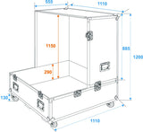 Eurolite Flightcase for Discoballer (75 og 100 cm)