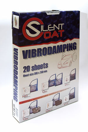 SILENT COAT Støydemping 20 stk.