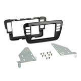 2-DIN-ramme for Mii, Citigo og oppover (Blank Black)