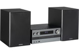 Kenwood M-918DAB-H Minisystem med Bluetooth og DAB+ (aluminium)