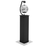 Holder med motor for discokuler opptil 30 cm (svart)