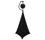 Holder med motor for discokuler opptil 30 cm (svart)