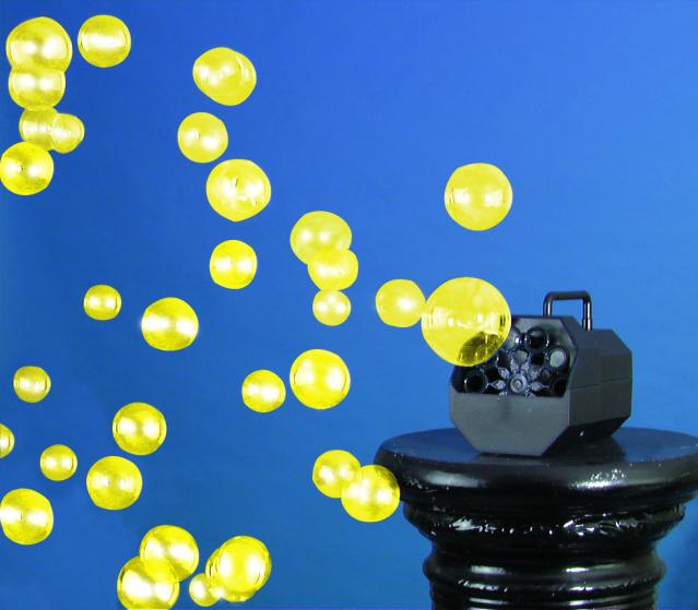 Eurolite såpeboblevæske (5L, UV-gul)