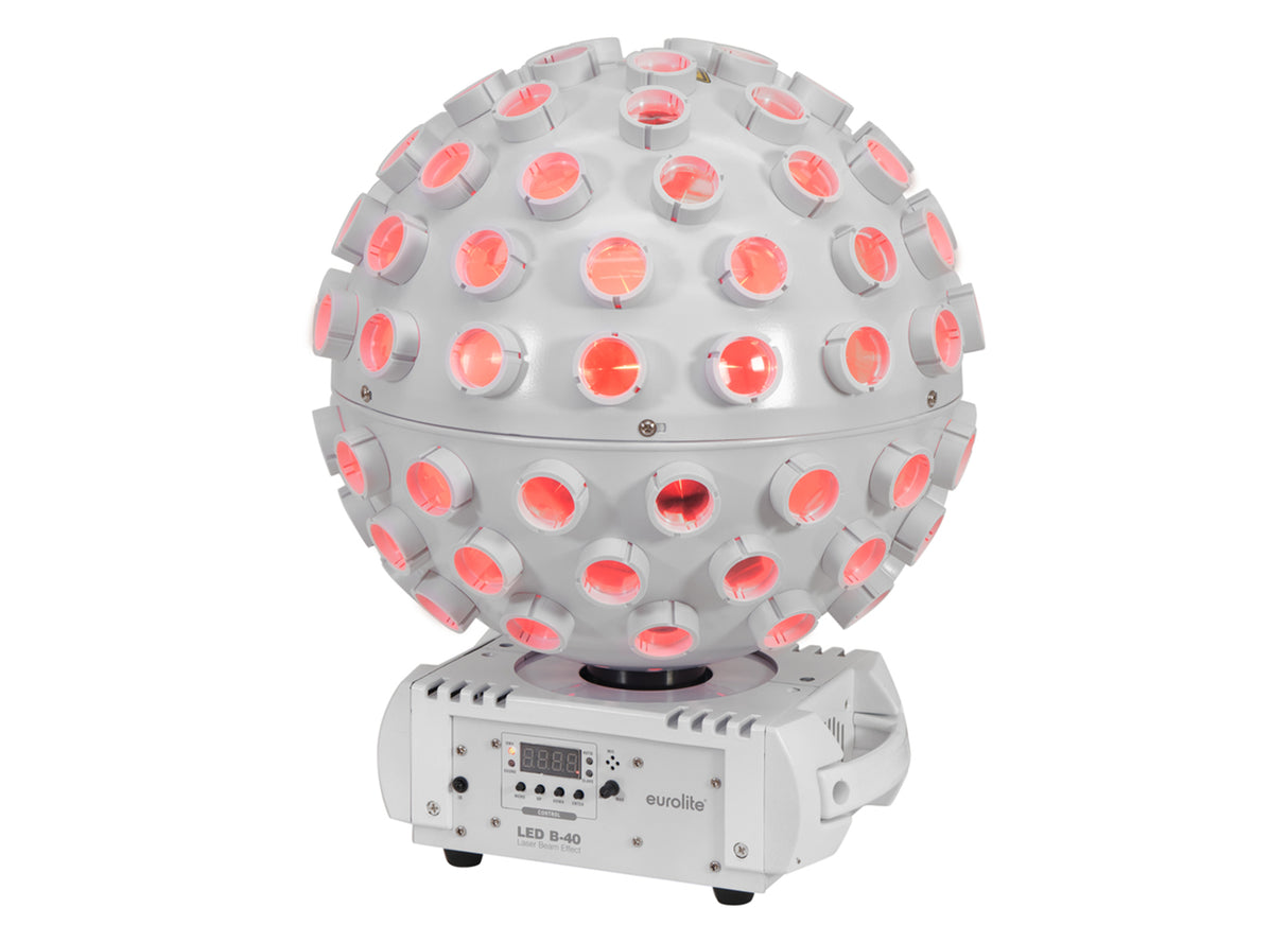 Eurolite LED-laserstråle (hvit)