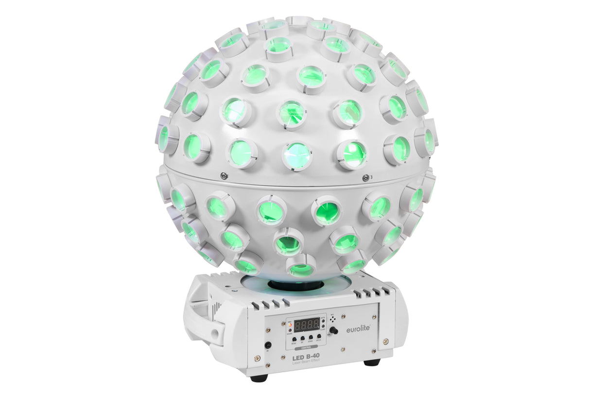 Eurolite LED-laserstråle (hvit)