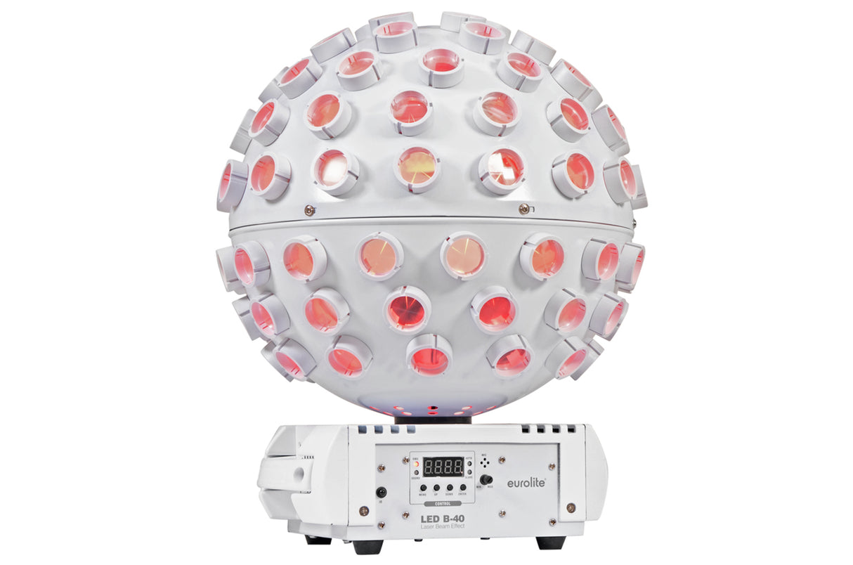 Eurolite LED-laserstråle (hvit)