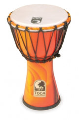 Toca Djembe Freestyle Rope Tuned – Fiesta (SFDJ-9F)