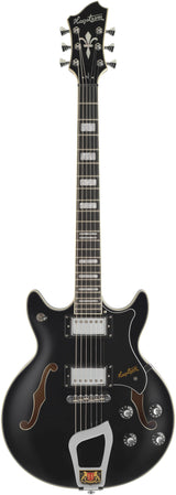 Hagstrom Alvar elektrisk gitar (svart)