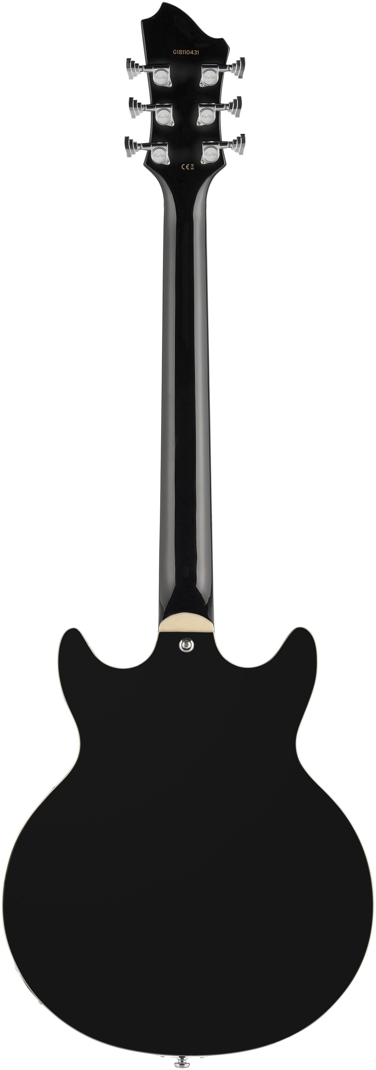 Hagstrom Alvar elektrisk gitar (svart)