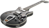 Hagstrom Alvar elektrisk gitar (svart)