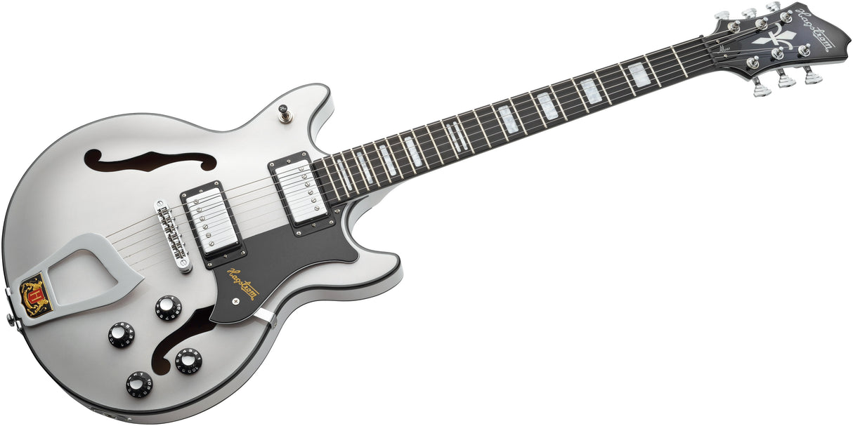 Hagstrom Alvar elektrisk gitar ( Swedish Frost )