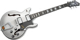 Hagstrom Alvar elektrisk gitar ( Swedish Frost )