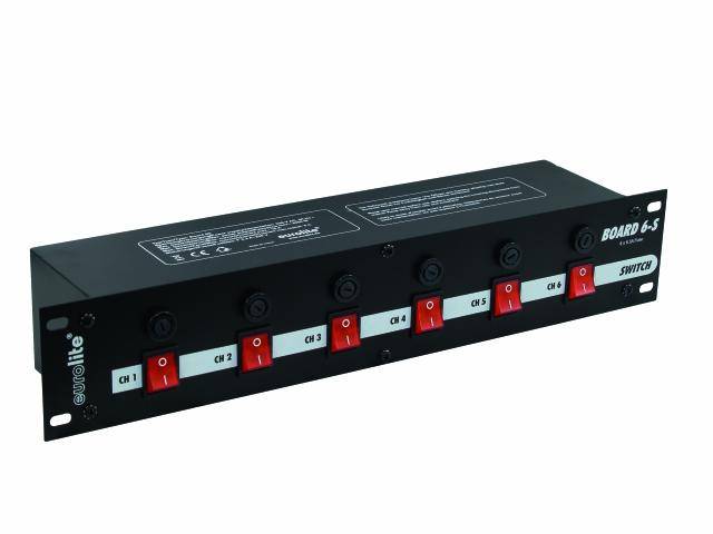 Eurolite Board 6-S effektbryterpanel