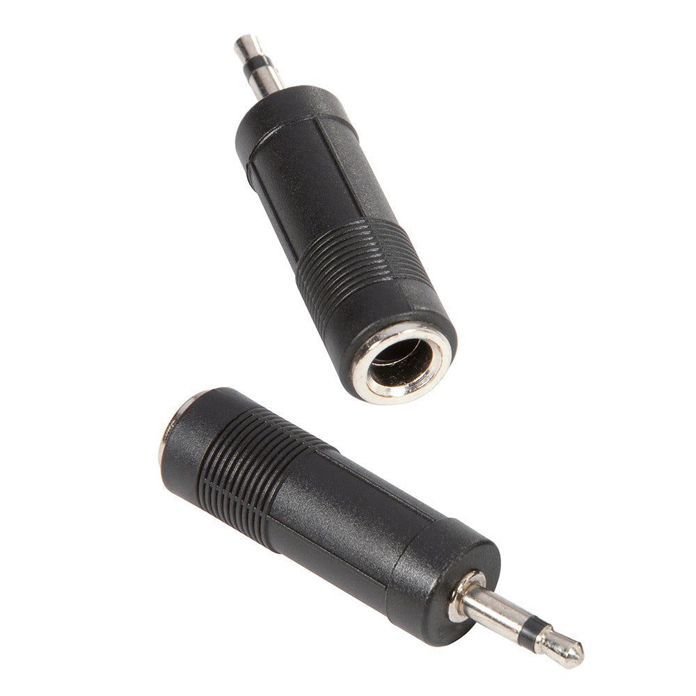 Adapter lydkontakt 6,3 mm Mono Jack Hunn til 3,5 mm Mono Jack