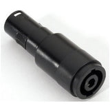 Adapter Audio Plug Speakon 4-pins chassis for XLR hann