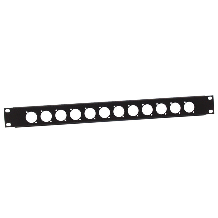 Adam Hall 872213 U-formet stativpanel 1 enhet for 12 D-type chassis