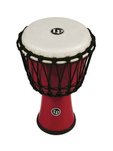 Latin Percussion Djembe World 7-inch Rope Tuned Circle - Rød (LP1607RD)