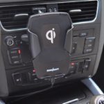 MINIBATT Mobiltelefonholder til bilen med trådløs lader