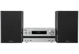Kenwood M-918DAB - Minisystem med Bluetooth og DAB, Sølv