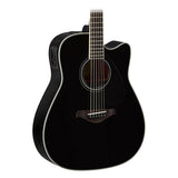 Yamaha FX370C elektronisk akustisk gitar (svart)