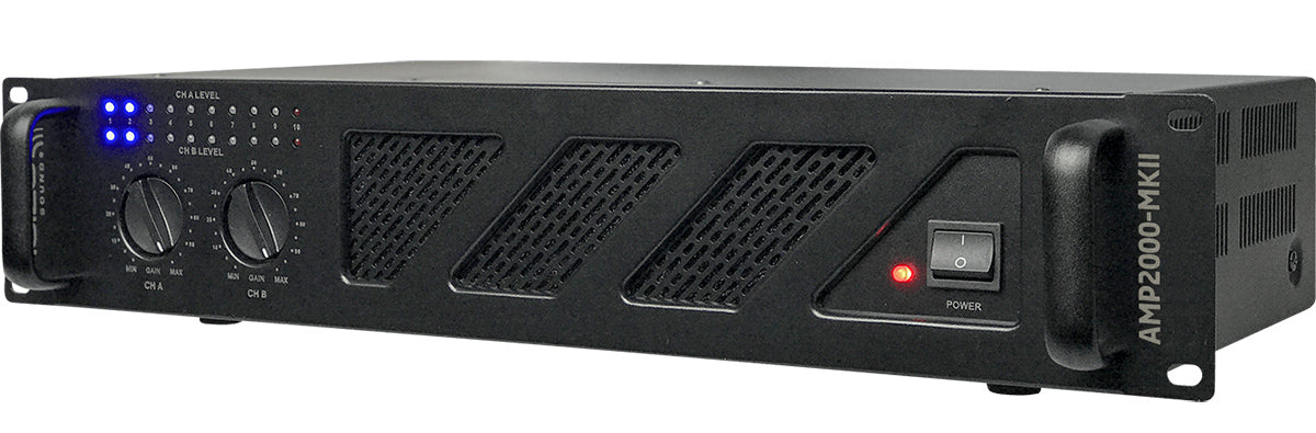 Ibiza AMP2000-MKII effektforsterker (2x1500W)