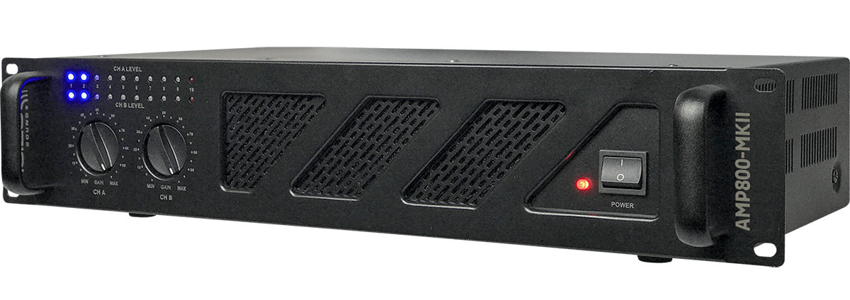 Ibiza AMP800-MKII effektforsterker (2x600W)