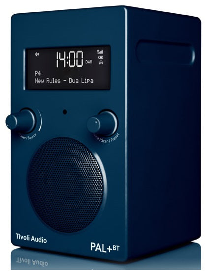 Tivoli Audio PAL+BT DAB+/ Bluetooth høyttaler (blå)