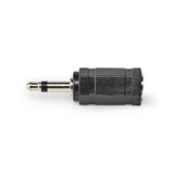 Adapter Lydkontakt 3,5 mm Stereo Jack Hunn til 3,5 mm Mono Jack