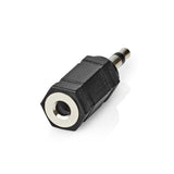 Adapter Lydkontakt 3,5 mm Stereo Jack Hunn til 3,5 mm Mono Jack
