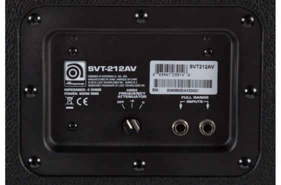 Ampeg SVT212AV Bassforsterkerskap