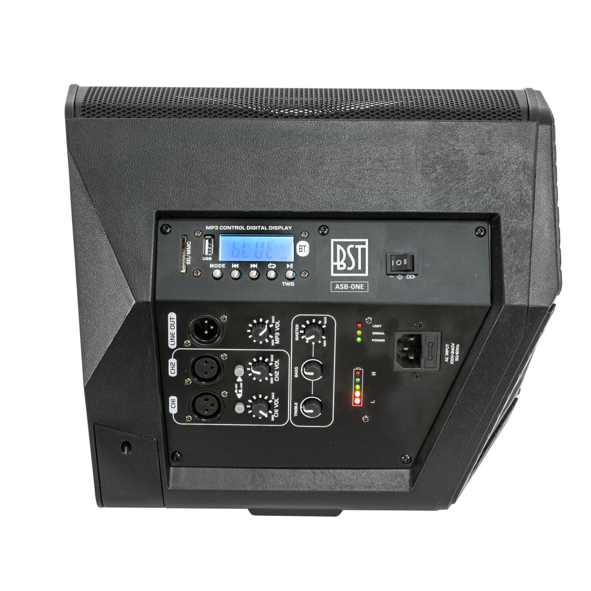 BST 6,5" batterihøyttaler med mikser (60W)
