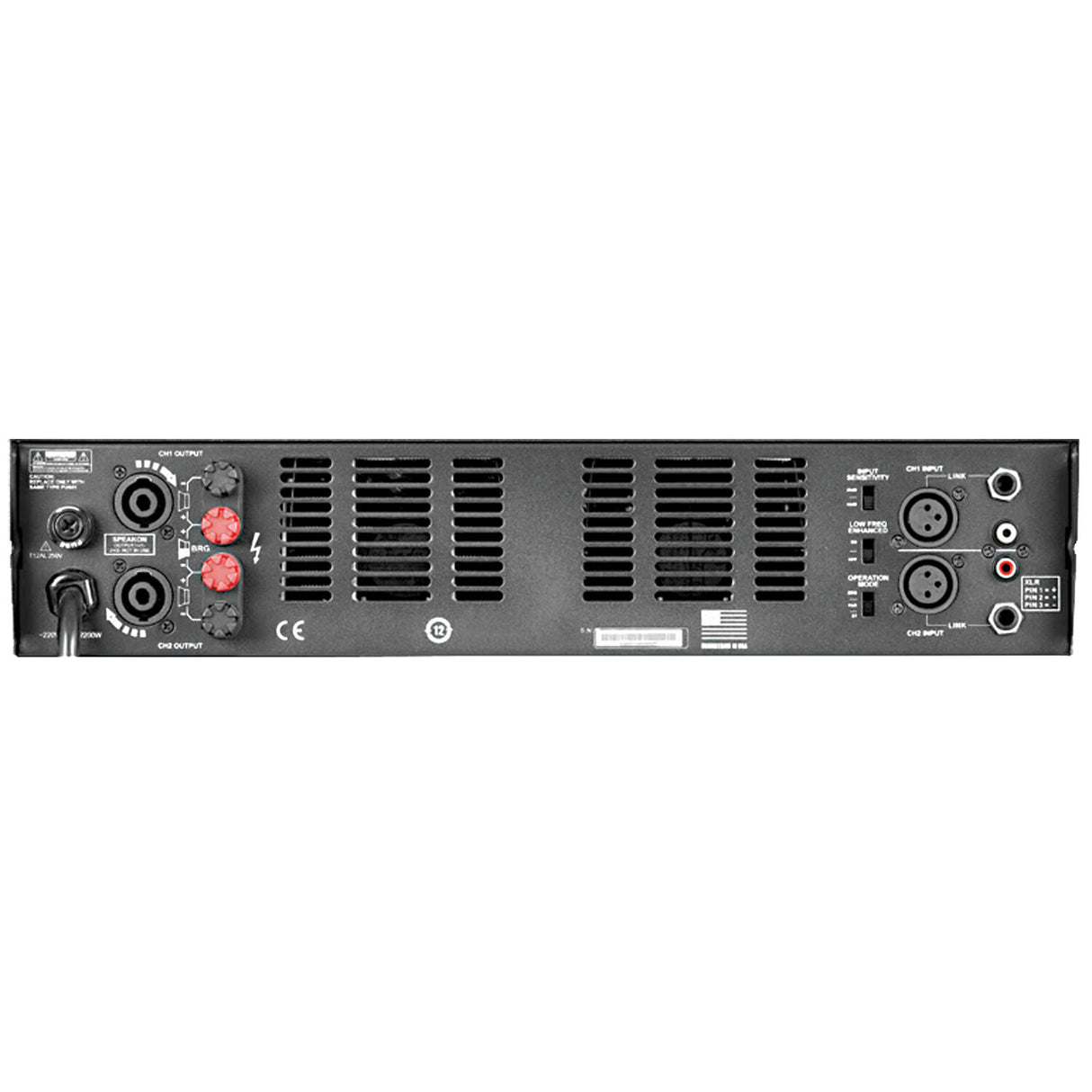 BST XL1500 effektforsterker