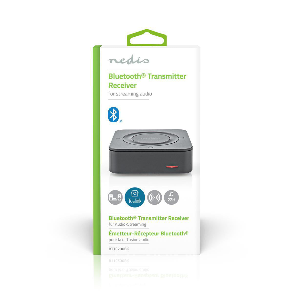 Bluetooth mottaker for streaming av musikk
