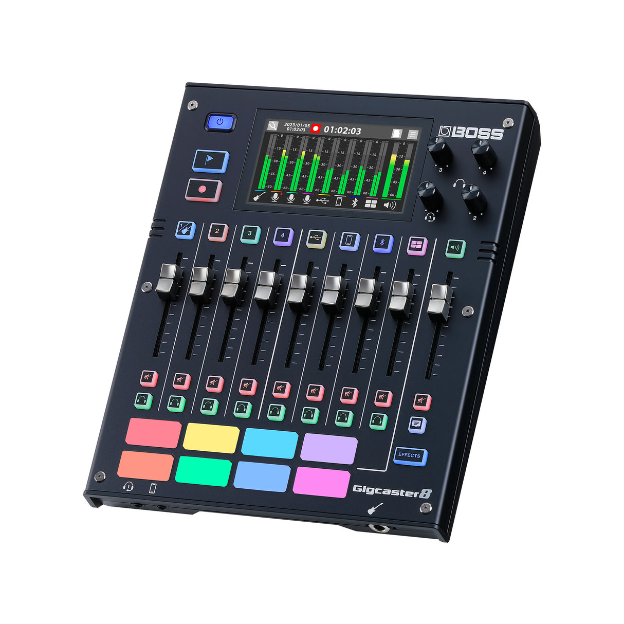 Boss Gigcaster 8 Startpakke for streamingmikser
