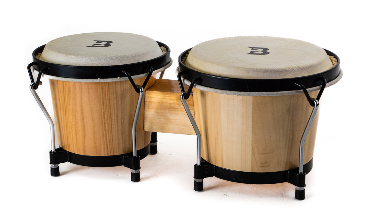 Bryce Bongo Drums 6" + 7" (naturlig)
