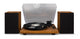 Crosley C62 platespiller med høyttalere (valnøtt)